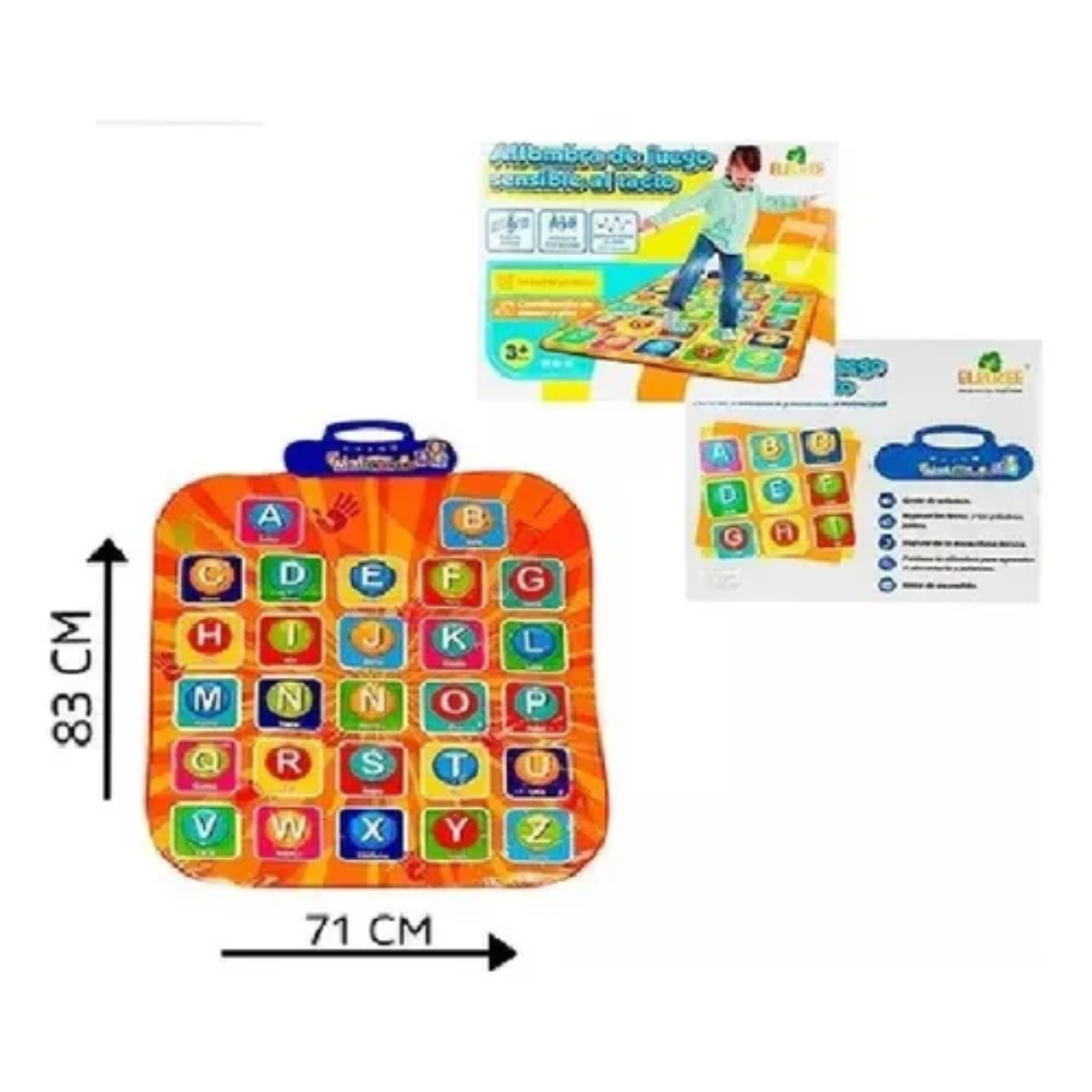 Miniatura 3 de Tapete abc Mágico Niño Didáctico